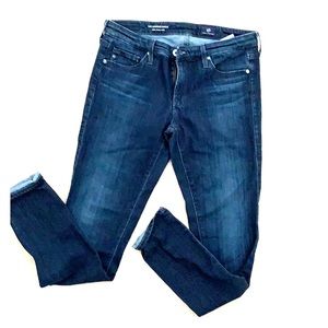 AG Adriano Goldschmied high rise skinny jeans